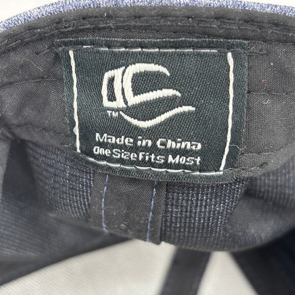 Honda Men's Baseball Cap Grayish Blue Snapback Adjustable White Logo One Size - Picture 7 of 7